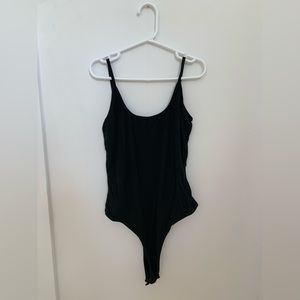 Black open back bodysuit - Size S - Never worn
